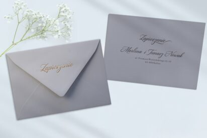 Zaproszenia na ślub minimalistyczne – ZSM02