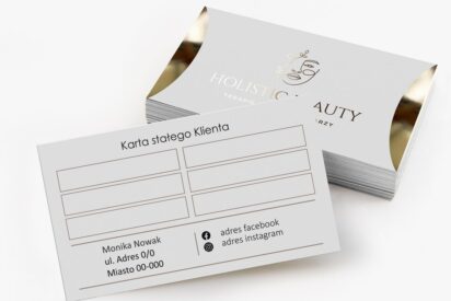 Terminarz / KARTA / Beauty / logo złote / złocone / tf1-AH8