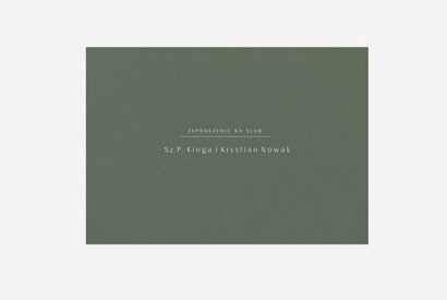 PERSONALIZACJA GOŚCI / NA KOPERCIE