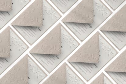 ZAPROSZENIA NA KOMUNIĘ / TŁOCZONE / MINIMALISTYCZNE / ZT21